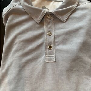 Tommy Bahama Light Gray Polo Shirt